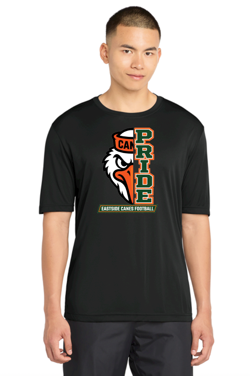 Eastside Canes Football Performance T-Shirt
