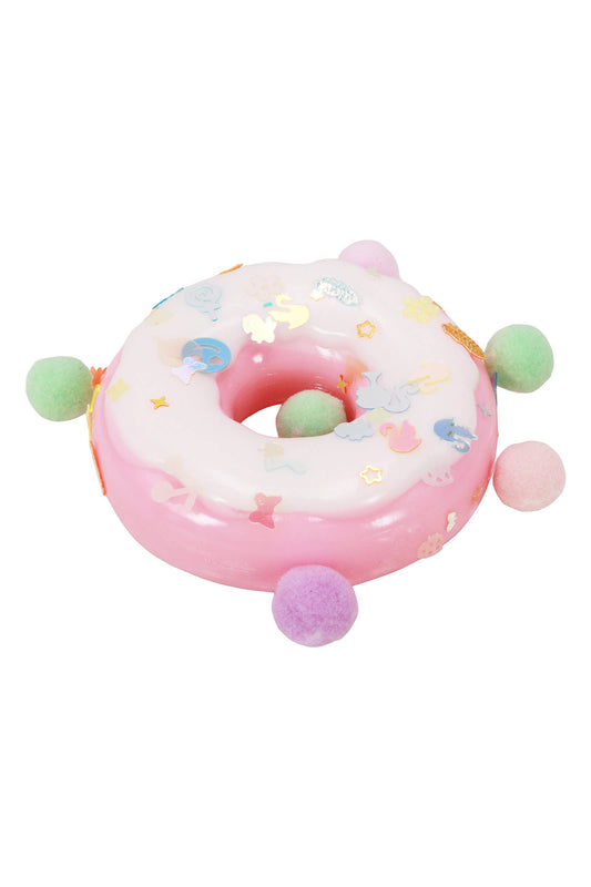 Pastel Donut Glitter Sticky Mochi Squishy Bag