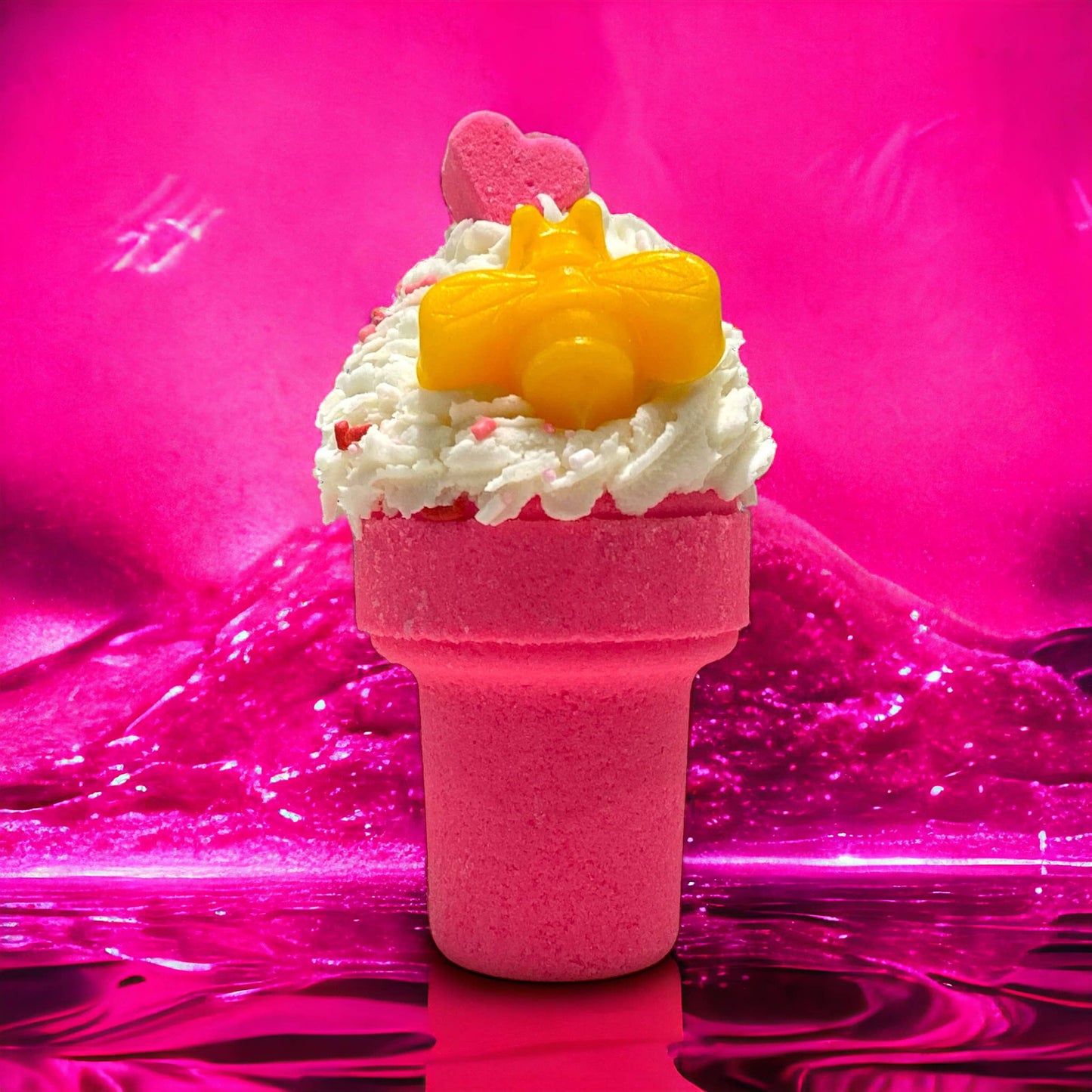 Ice Cream Bath Bomb - Pink