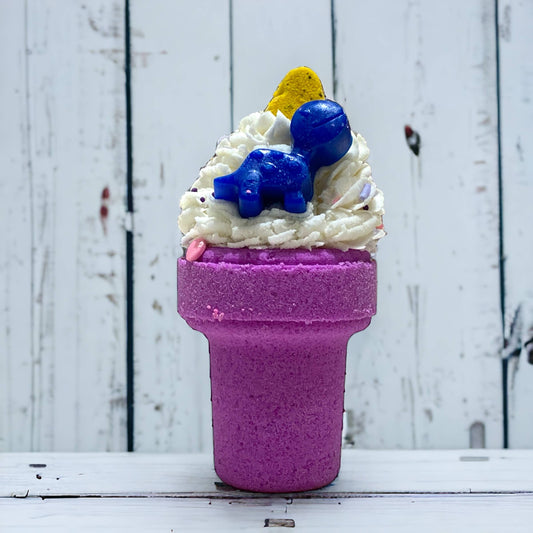 Ice Cream Bath Bomb - Purple