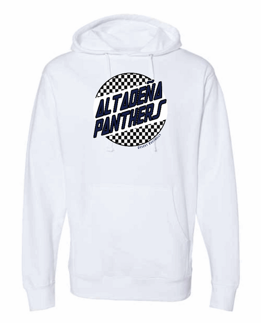 Altadena Panthers- Santa Cruz White Hoodie