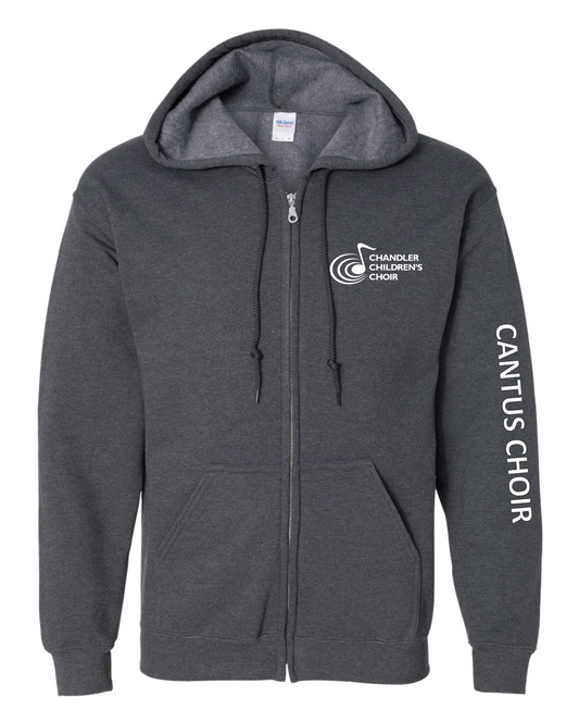 CANTUS CHOIR ONLY Adult Zip-up Hoodie