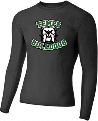 Tempe Bulldogs Compression Youth Long Sleeved T-Shirt